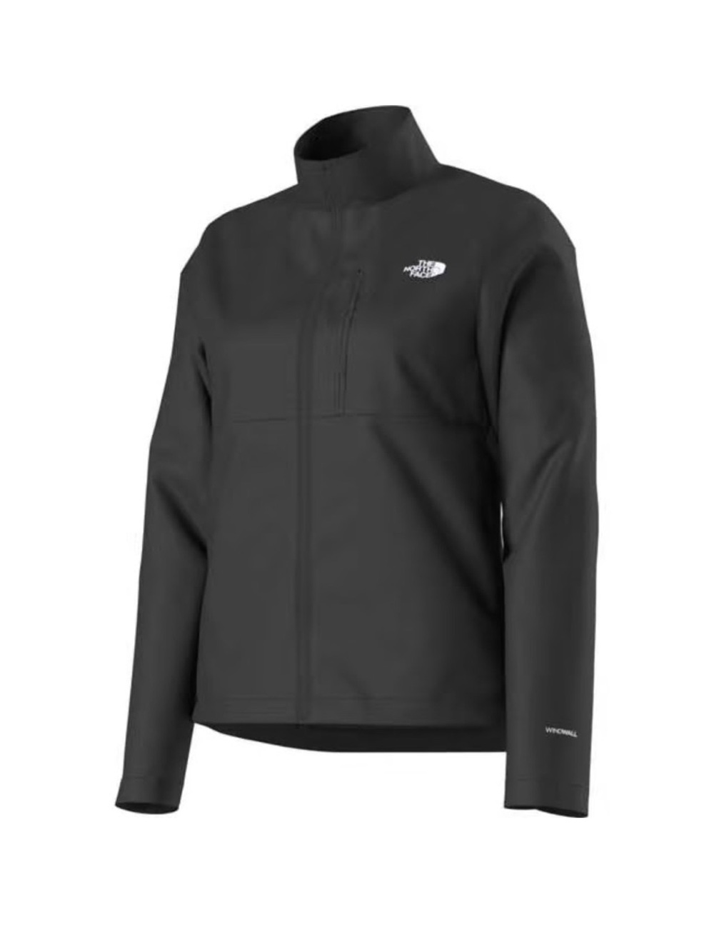 The North Face Women's Black Utility Jacket with High Collar